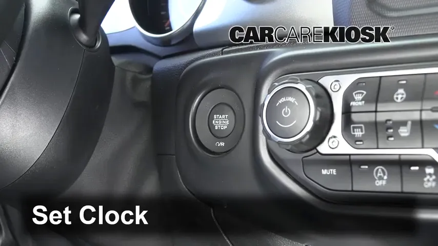 2020 Jeep Gladiator Overland 3.6L V6 Clock